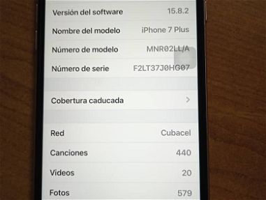 Vendo o cambio x mayor iPhone 7Plus - Img 66050167