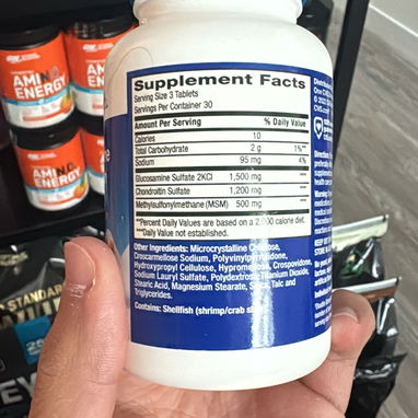 GLUCOSAMINA CON CHONDROITINA 90 TABLETAS - Img 123162261