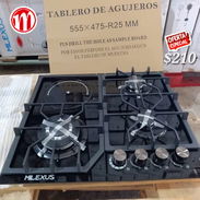 Estufa empotrable de gas y 1 fogón infrarrojo - Img 56026272