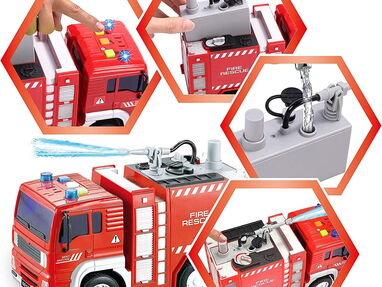 ✅ Combo de rescate: Helicóptero, Camión de bomberos y Ambulancia + 10 figuras ✅ Juguete de niño - Img 62343488