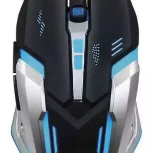 Mouse Inalambrico Gamer, mouse 1 hora con pila, mouse gaming brave d cable 0km garantia somos tienda física - 2/3
