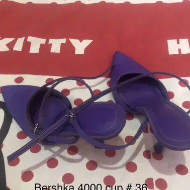 Trusa de mujer y zapatos de mujer #36 morado. - Img 106778270