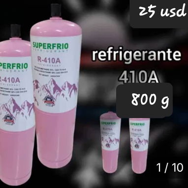 Gas. Gas refrigerante. Bala de gas - Img 118782549