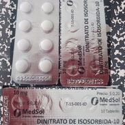 Dinitrato de Isosorbida 10mg V.9/28 Medsol 10 💊 $100 Lea anuncio completo antes de contactar 55665753 - Img 55586966