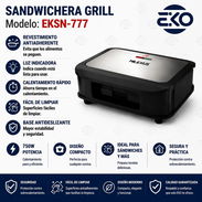 Sandwichera Electrica . Marca: (Milexus) - Img 56428819