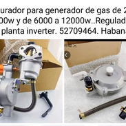 Carburador para generador de gas y regulador - Img 57066302