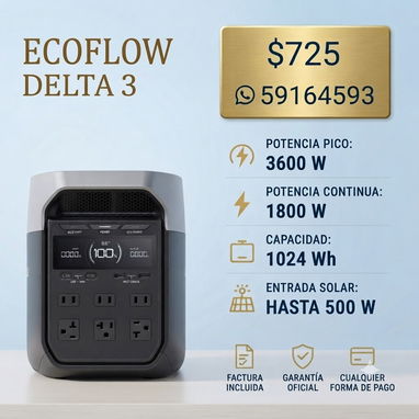 🙋🏻‍♀️⚡ 🔌‼️ Nuevos productos con precios competitivos ECOFLOW, GROWATT y OUPES‼️ La solución económica, confiable y du - 5/7