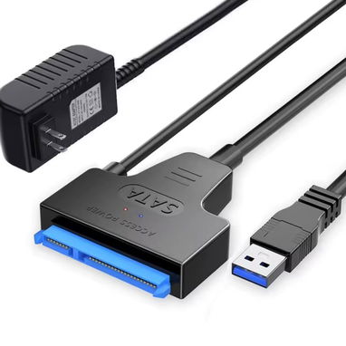 Adaptador zata a USB 3.0 con alimentación para discos grandes de PC - Img 128001456