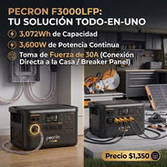 Ecoflow PECRON (3,072Wh) – Estación de Energía - Planta Eléctrica - Img 56946316