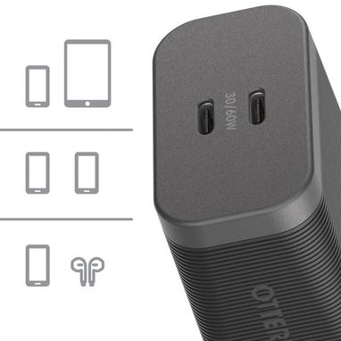 Cargador Otterbox GaN Dual USB-C 60W Premium Pro. EnvĂo Disponible* + GarantĂa 7 DĂas** - Img 105123385