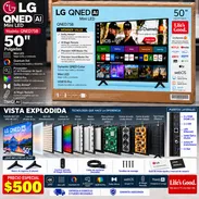 Smart TV LG de 50”QNED 4K UHD Mini LED (2026)con IA integrado modelo :LG 50”QNED75B5 - Img 57165432