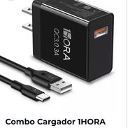 Combo Cargador 1HORA Tipo C 10W - Img 57214009