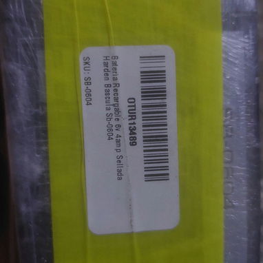Batería Recargables de 6v 4,5 amp nuevas selladas Harden - Img 110296871