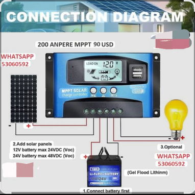 Controlador de carga solar - 2/8