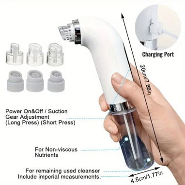 Removedor de puntos negros eléctrico 6 en 1 | videojuegoshabana.com - Img 122248055