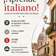 Clases/curso de italiano - Img 56582501