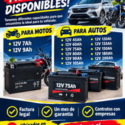 BATERÍAS PARA AUTOS - MOTOS - CAMIONES - Img 57865785
