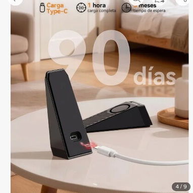 Alarma Recargable  para Tope de Puertas - 3/4
