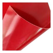 Lona roja de vinil para triciclo - Img 58086648