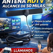 Antenas 📡  interiores originales para tv plasma y cajitas HD  mejora tu señal 🛑  full HD digital mensajería gratis - Img 56061257