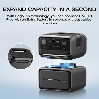 Ecoflow River 3 Max Plus con batería extra EB600 Estación de energía portátil - 4/5