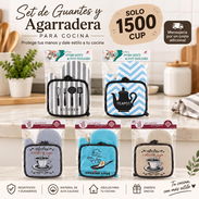 Juego de Guante y Agarradera de Cocina - Img 57952710