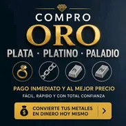 COMPRO ORO, PLATA, PLATINO Y PALADIO - Img 56830999