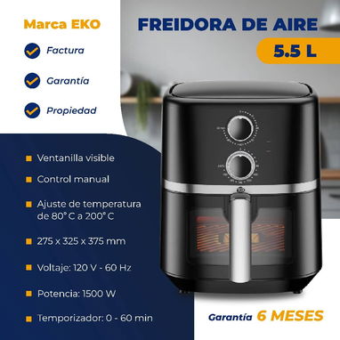Freidora de aire marca Eko - Img 123112397