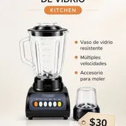 I9♡ LICUADORA VASO DE VIDRIO KITCHEN - Img 57455689