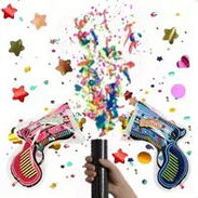 Cañones,pistolas y paketes de confetis - Img 56074386