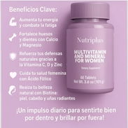 Multivitaminas para mujer diseñado para apoyar en bienestar en general de esta - Img 58317955