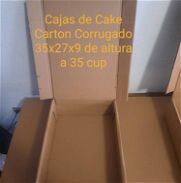 Vendo Cajas de Cake Carton Duro 📞 53883522 - Img 45805795