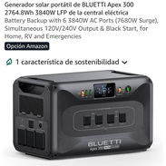 ⚡ BLUETTI APEX 300 🔋2764.8 Wh Capacidad LiFePO4  ✅ 3840 W Potencia Nominal 🧾 Garantía 7 días  🚛 Transporte x costo - Img 57889565