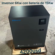 Kit InfiniSolar Inversor 6Kw con bateria 15Kw - Img 57523708