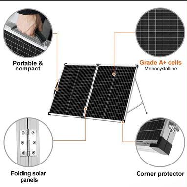 Portable power station elite200 series con su panel - Img 125324042