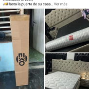 Colchón importado ceyado al vacío 95mil de muelle y espuma - Img 54951014