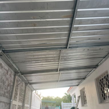 Se hacen techos para terrazas, portal y garajes todos los materiales de buena calidad y todo de fábrica de primera calid - 6/10