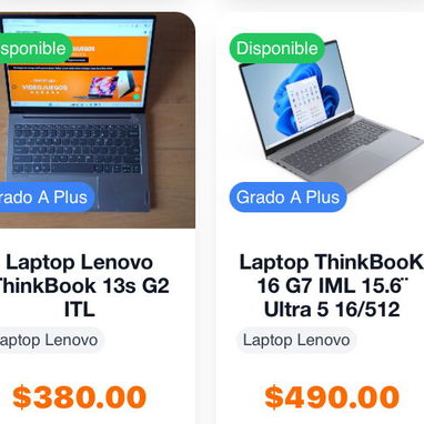 📲52774129 Buen precio Laptops en Ventas + de 20 modelos de laptops nuevas ,selladas y otras de poco uso con garantia, - Img 123167856