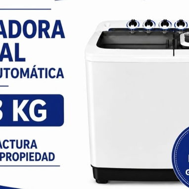 LAVADORAS ROYAL AUTOMÁTICAS y SEMI AUTOMÁTICAS de VARIOS KG NUEVAS EN CAJA - Img 125741997
