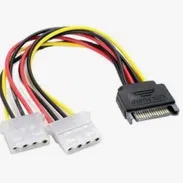 Adaptador de corriente SATA a 2 MOLEX - Img 50695653