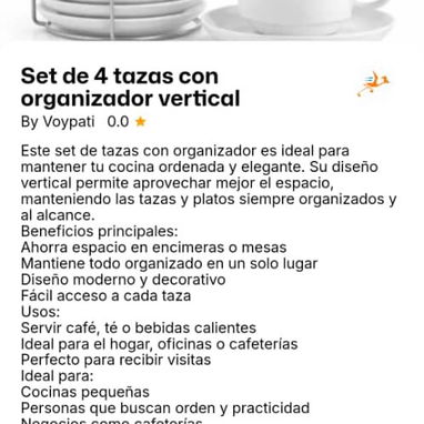 Juego de tazas - Img 123182126