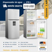 refrigerador 9.53 pies con dispensador de agua - Img 56282716
