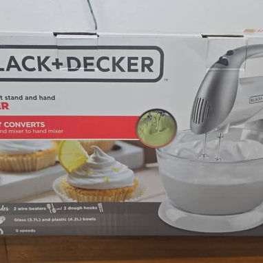 Batidora de Mano Merenguera Con 2 Bowl 3.7- 4.2Lts 250 W Con Pedestal. Domicilio Incluído en La Habana - Img 123316236