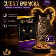 Sobres de comida húmeda para gatos sabor pollo - Img 57602569