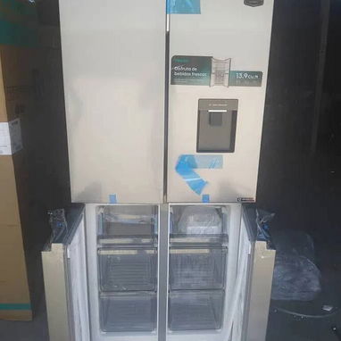 Refrigerador 13.9 pies Hisense 4 Puertas con dispensador de agua tecnología inverter precio $960 USD transporte incluido - Img 123478313