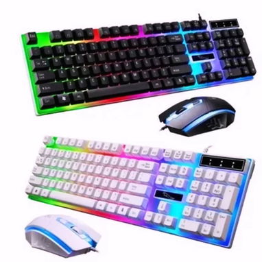 Teclado y Mouse GTX350 con luz , nuevos a estrenar - 2/3