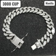 Cadenas,relojes y manillas diamantadas,Cintos de perlas - Img 55006486