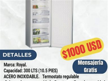 congelador/ freezer / nevera vertical royal - Img main-image-45652802