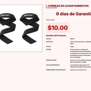 CORREAS DE LEVANTAMIENTOS VPT#-0101 - Img 55219395
