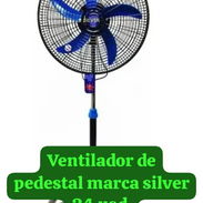 Ventilador de pedestal marca silver - Img 55184085